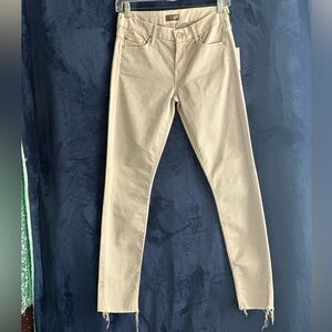 MOTHER The Looker Ankle Fray Jeans | Size 27 | NWT